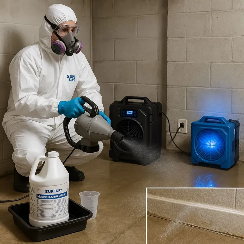 Sanitization and Odor Removal process in Fife, WA