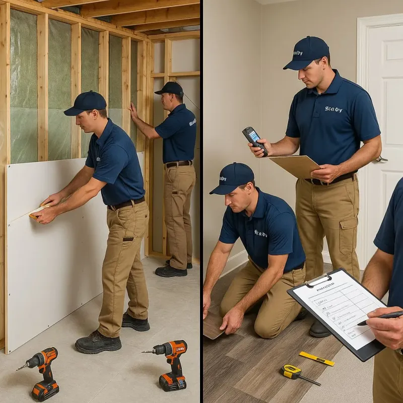 Repairs and Reconstruction process in Fife, WA